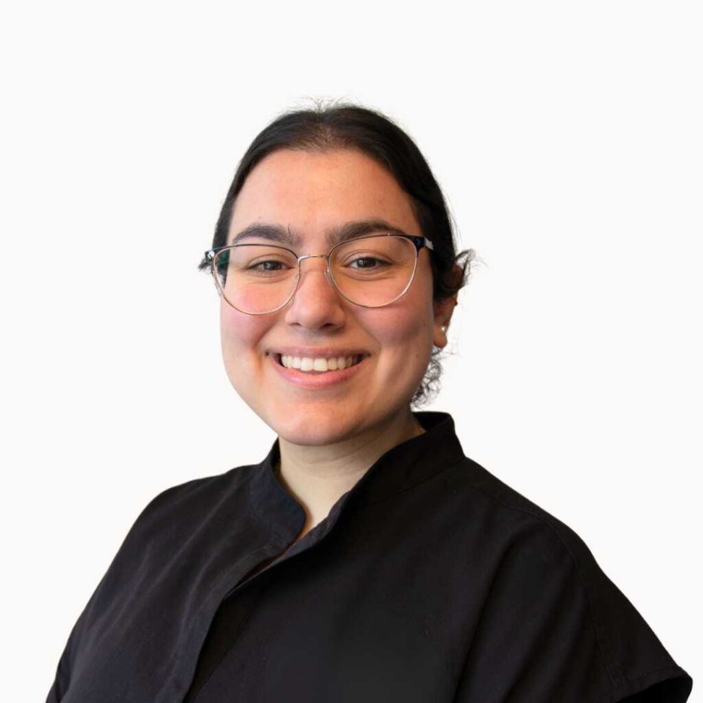 Portrait of Waed Aldawahrah, oral health therapist Embrace Orthodontics