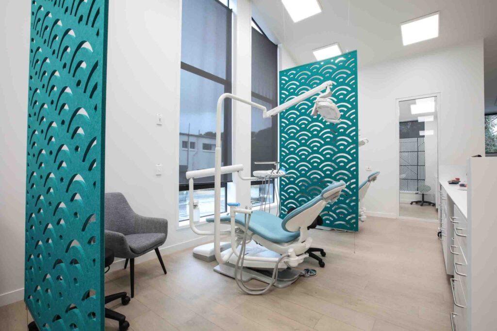 Orthodontic treatment room at Embrace Orthodontics in Invercargill