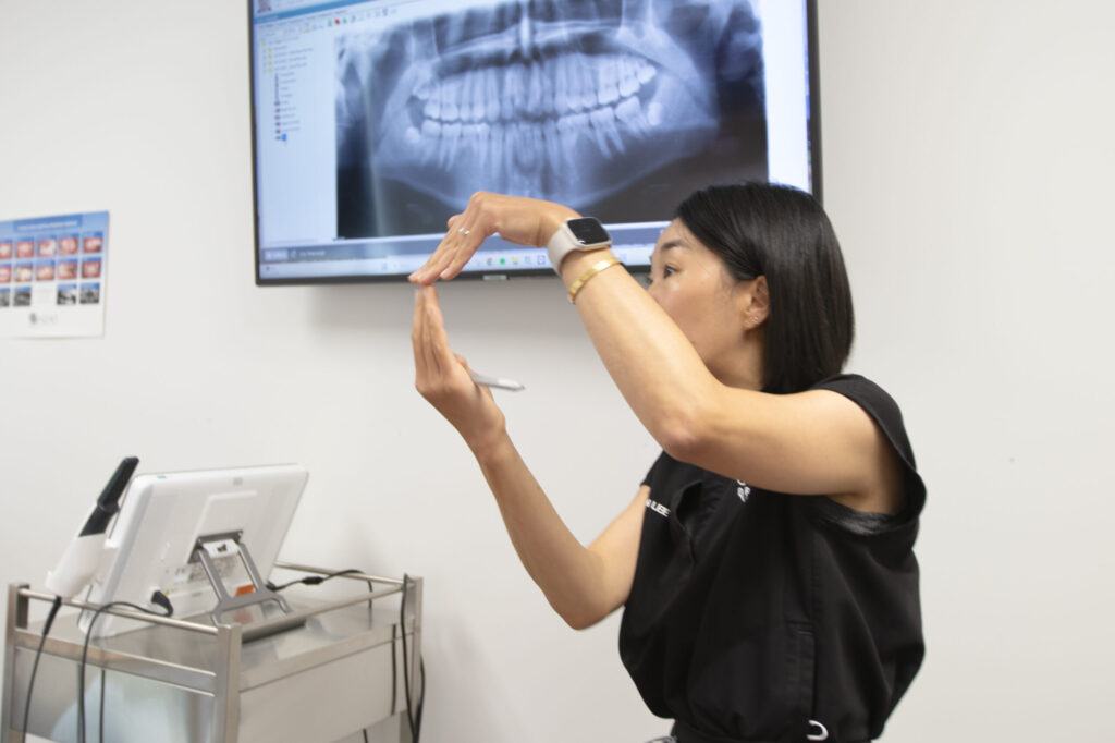 Orthodontic consultation and X-ray review at Embrace Orthodontics Invercargill